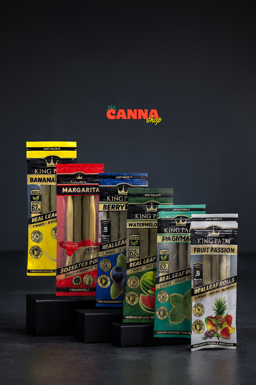 Blunt King Palm Slim 1g – Hoja natural de palma