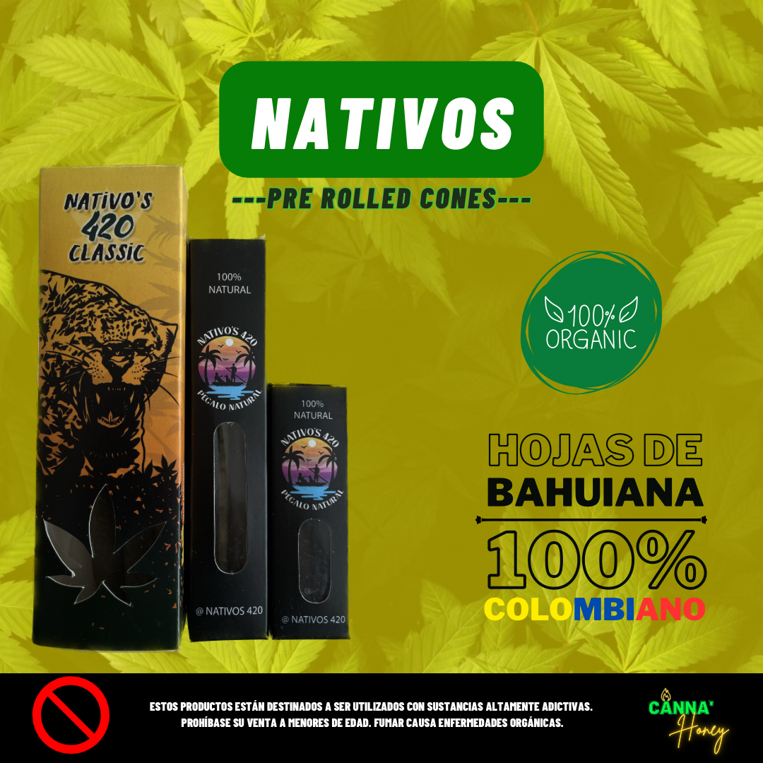 Blunt Nativos Medianos caja X2