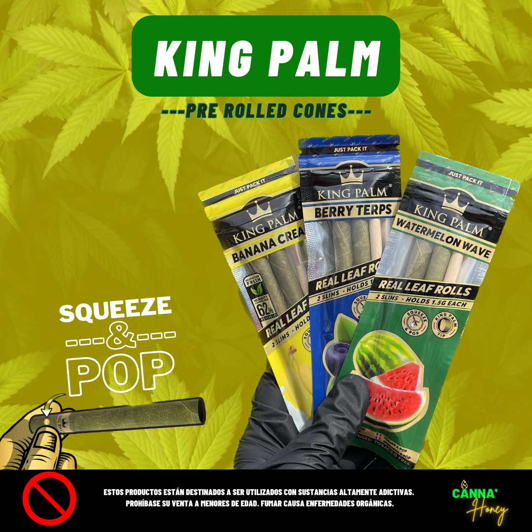 Blunt King Palm Slim 1.5g – Sabor natural y frutal