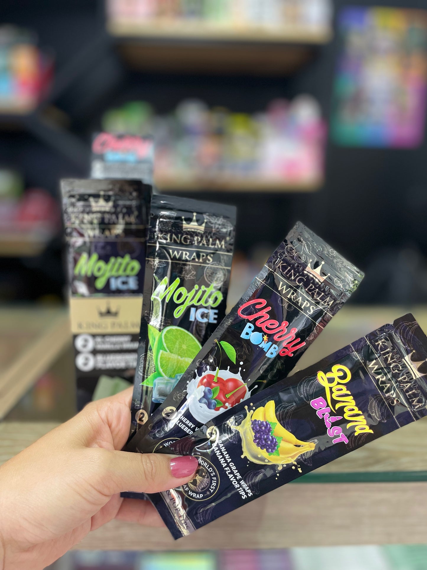 Blunt King Palm Wrap – Natural sin tabaco