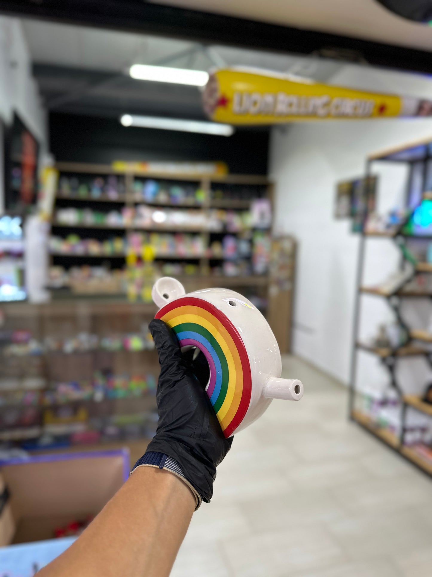 Pipa cerámica Arcoiris