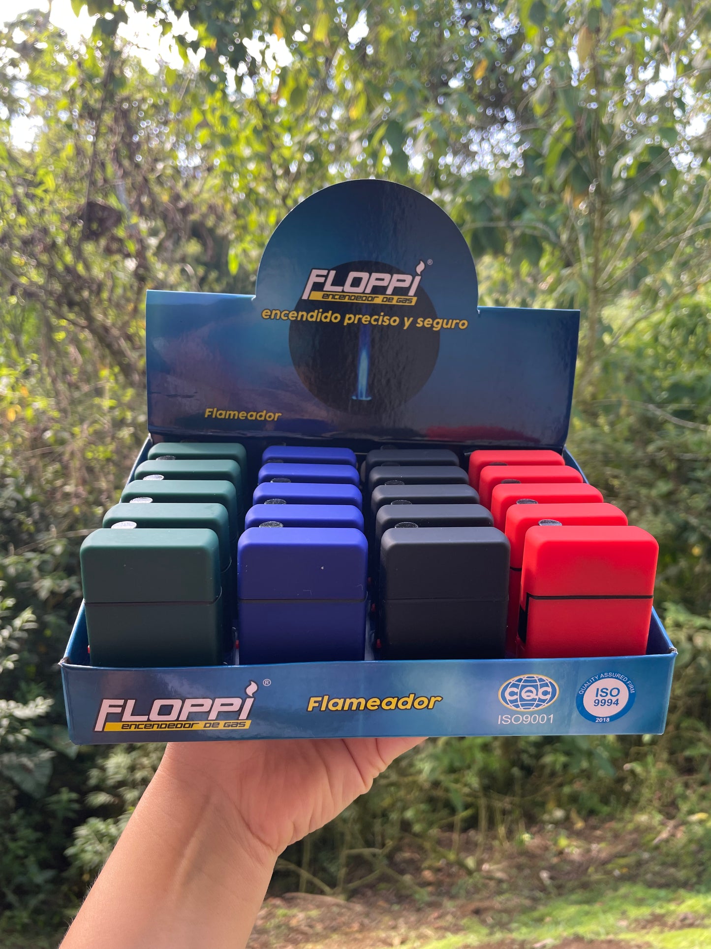 Soplete Floppi con herramienta -tipo encendedor-