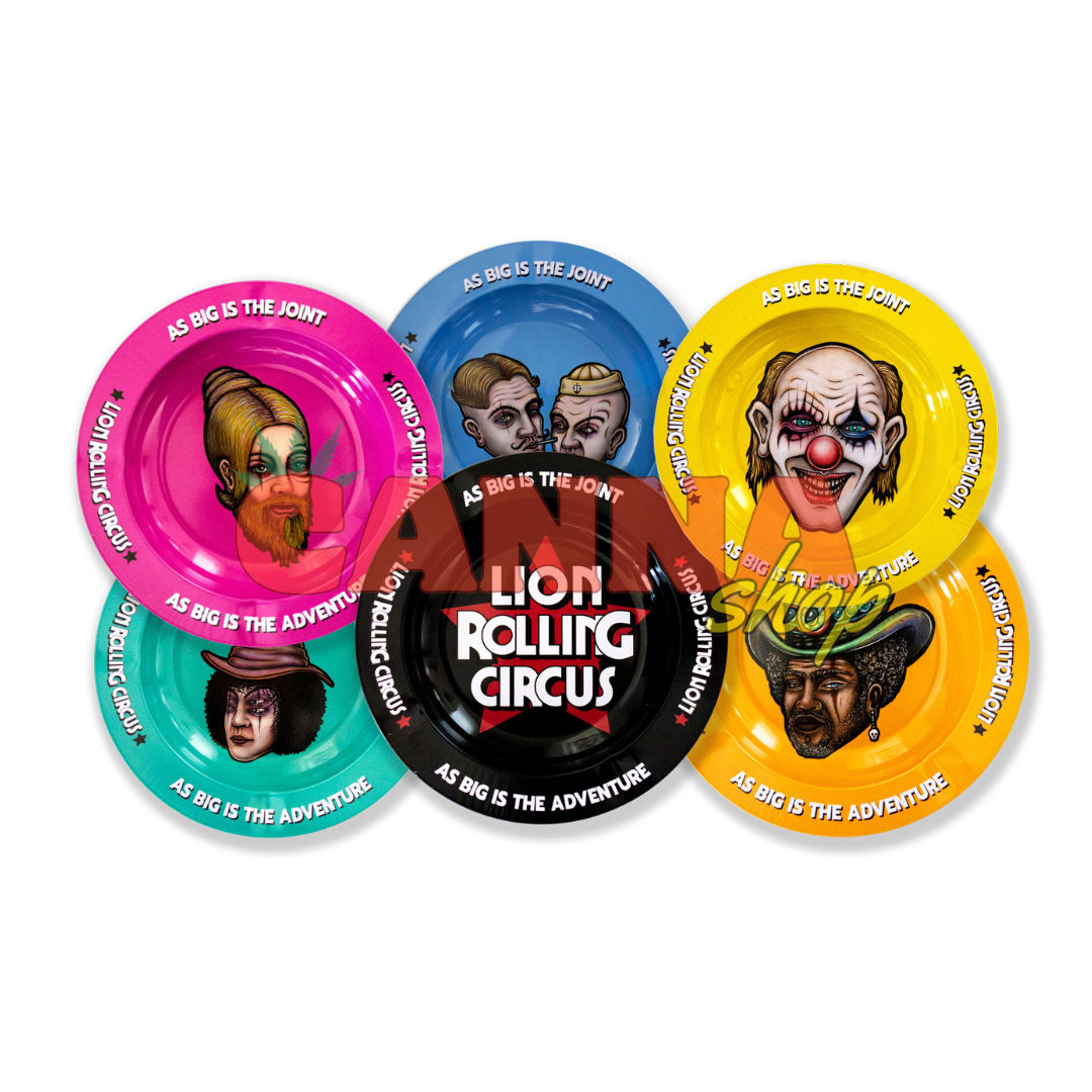 Cenicero Lion Rolling Circus -aluminio-