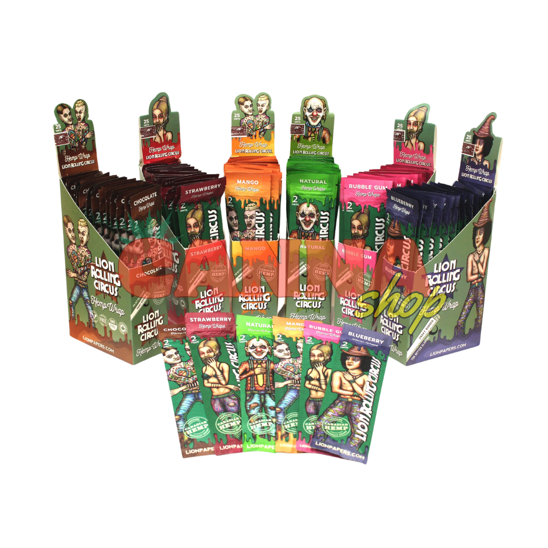 Blunt Lion Rolling Circus Hemp Saborizado