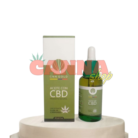 CNN Gold Aceite de CBD para masajes – alivio muscular natural