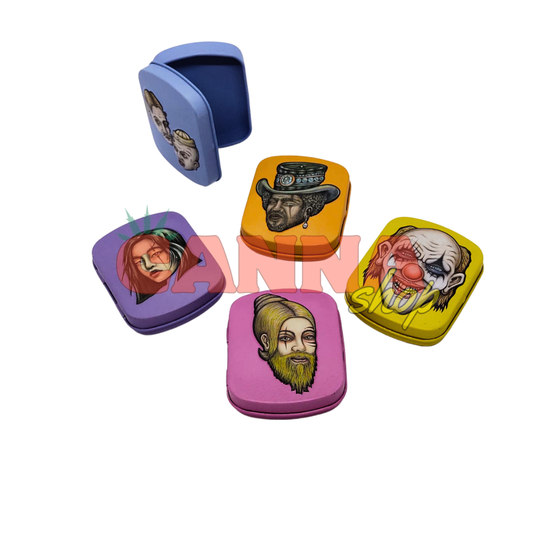 Lata mini Lion Rolling Circus