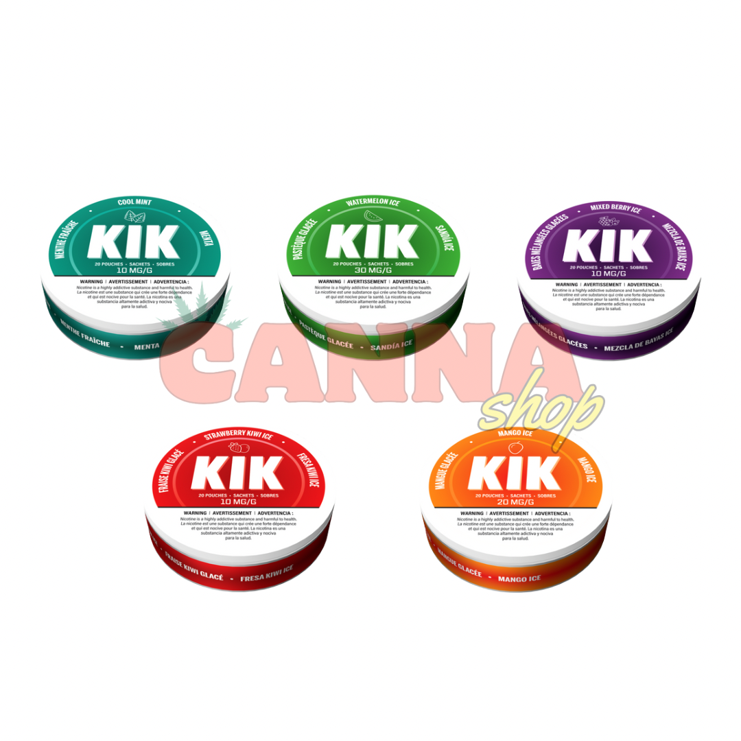 Pouches KIK - Sabor único