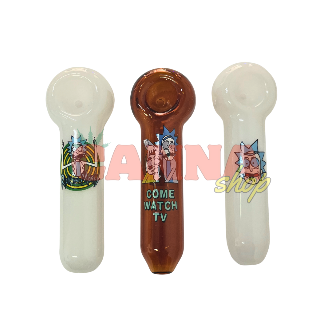Pipa Vidrio Rick Y Morty