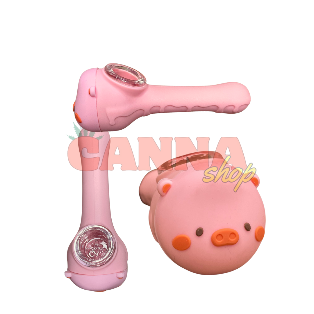 Pipa silicona Pig