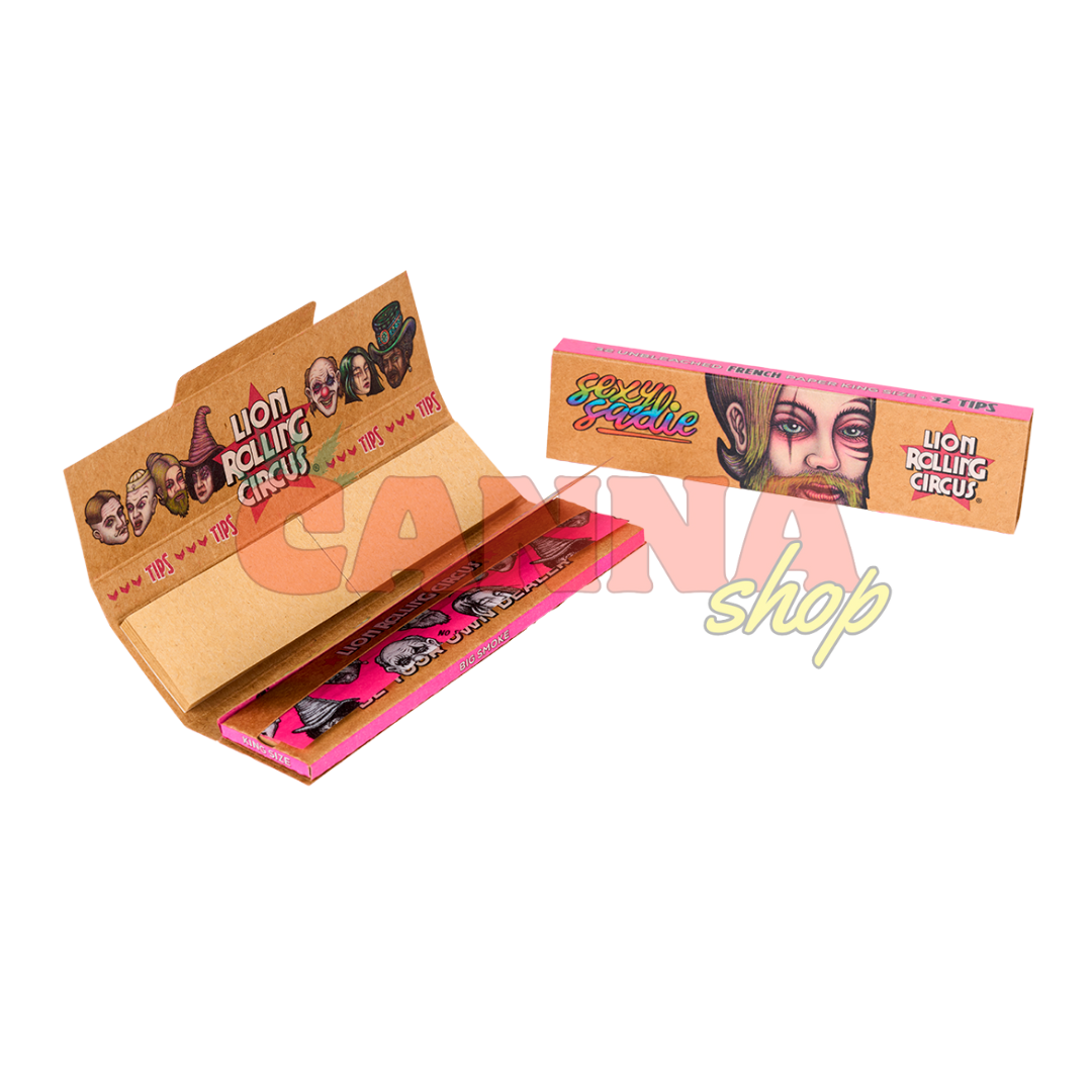 Papel lion rolling circus French+tips 1 1/4
