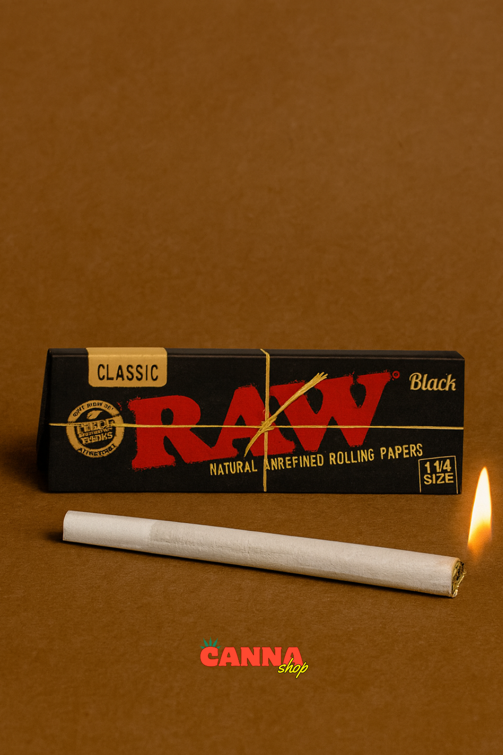 RAW Black – Papel premium ultrafino