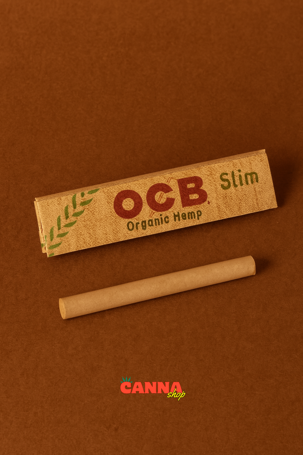 Papel OCB Organic Slim – Natural y sin blanquear