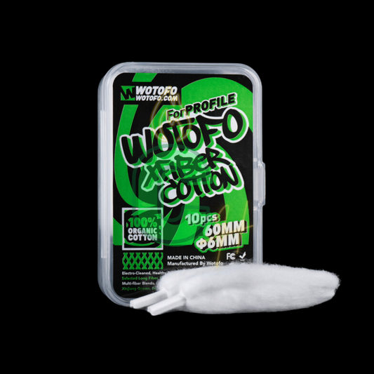 Algodón WOTOFO Premium – Orgánico para vapeo