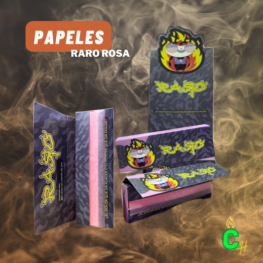 Papel De Arroz Rosa raro