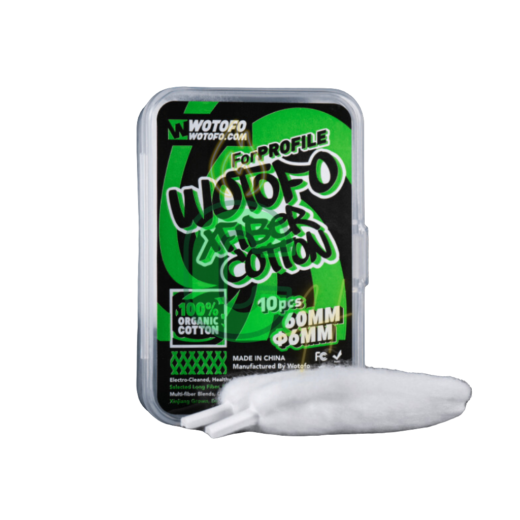 Algodón WOTOFO Premium – Orgánico para vapeo