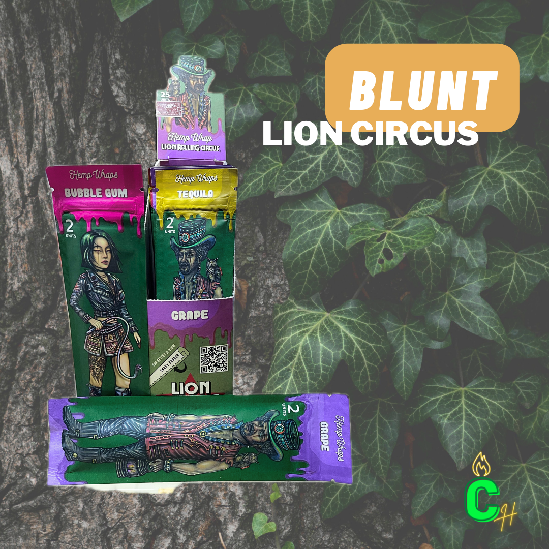 Blunt Lion Rolling Circus Hemp Saborizado