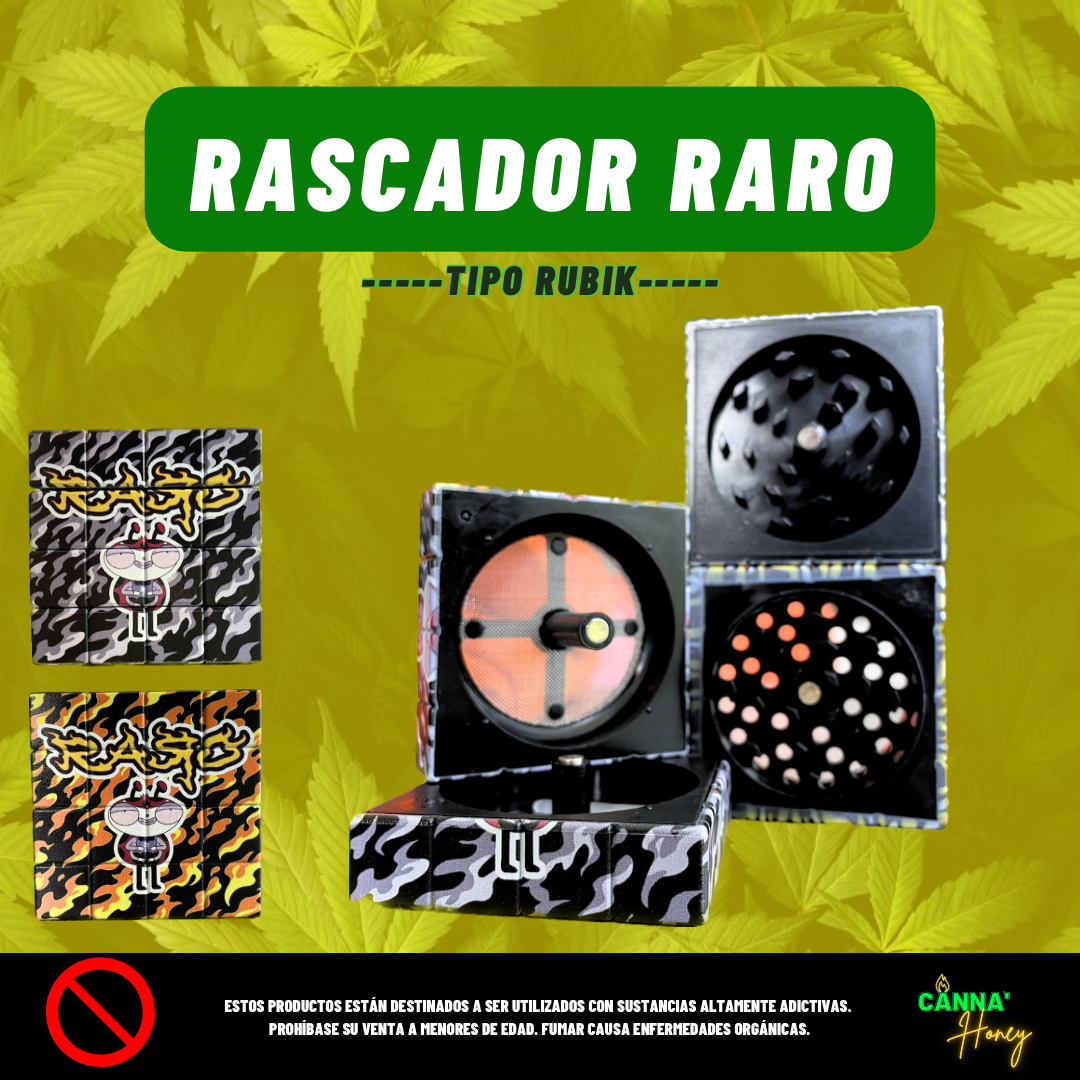 Rascador Cubo Rubik Raro