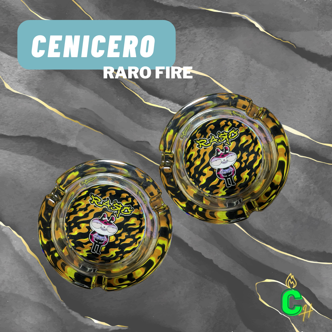 Cenicero RARO -cristal-