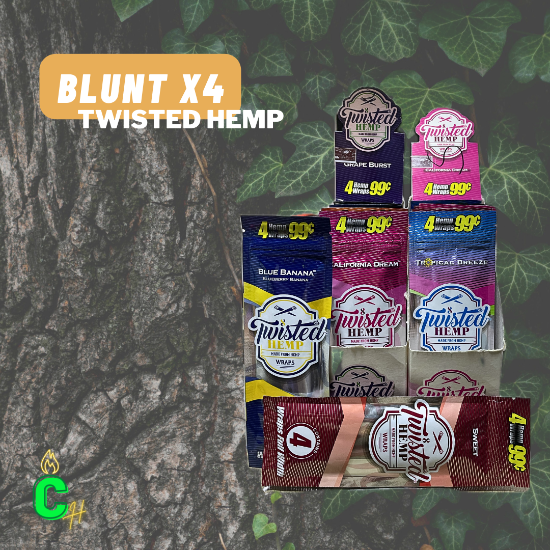 Blunt Twisted Hemp X4