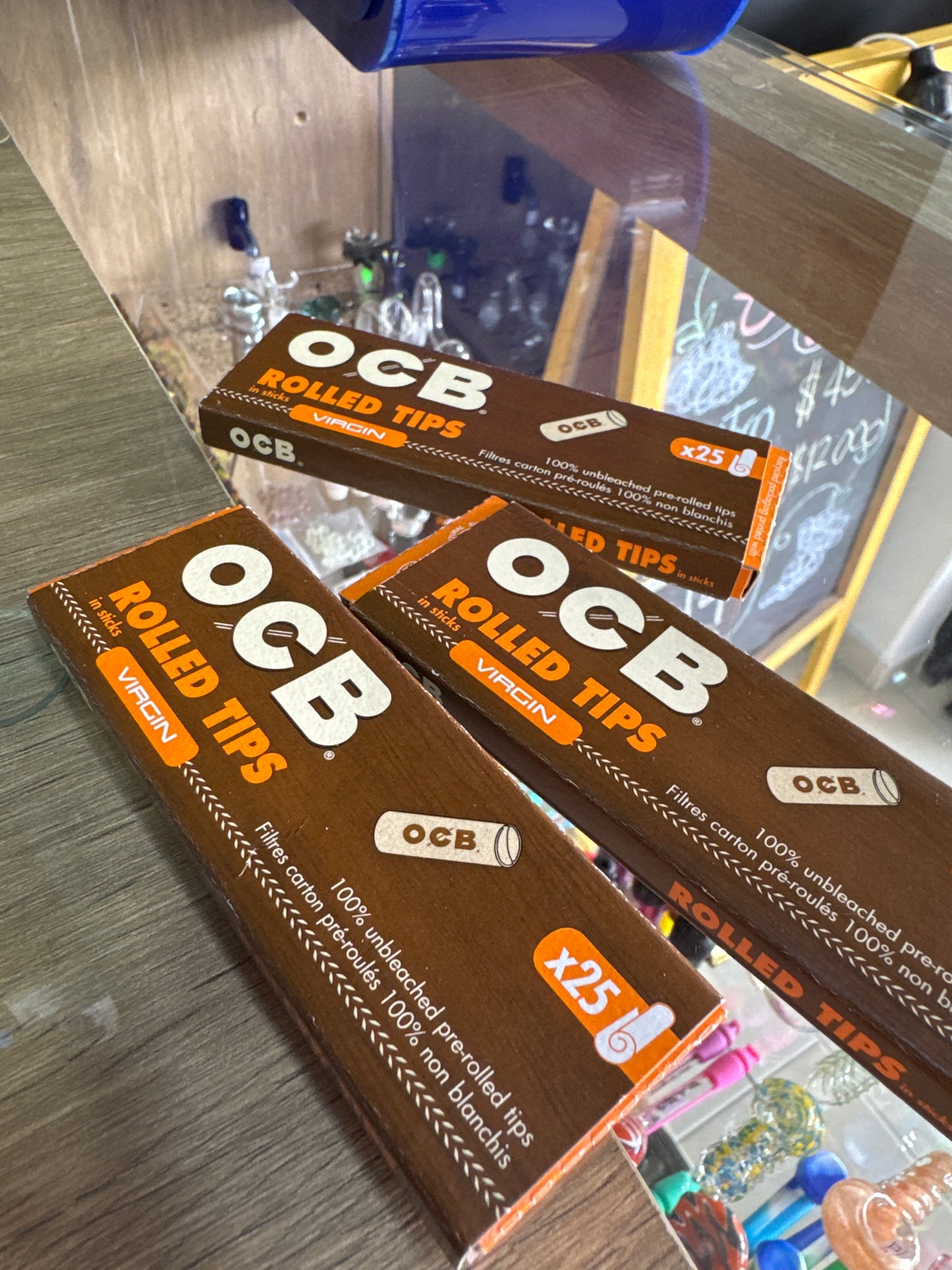 Filtros OCB prerolled tips