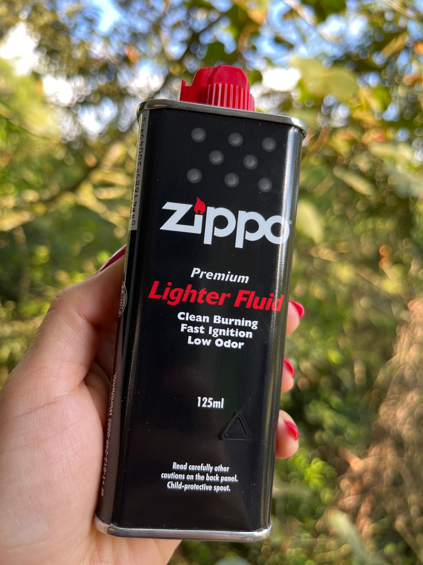 Combustible Zippo