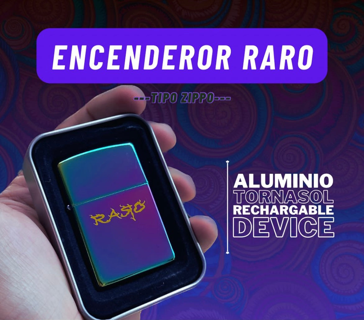 Encendedor Tornasol tipo Zippo - RARO