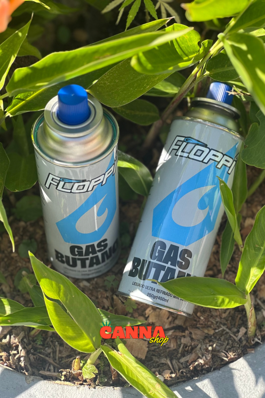 Gas butano licuado para camping