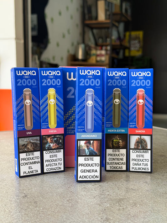 WAKA stick 2.000 puff
