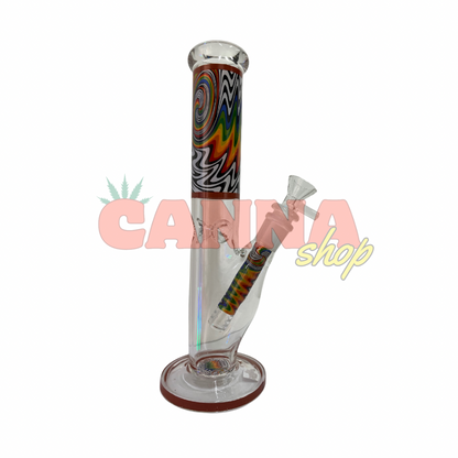 Bong de cistal - Estampado psicodélico