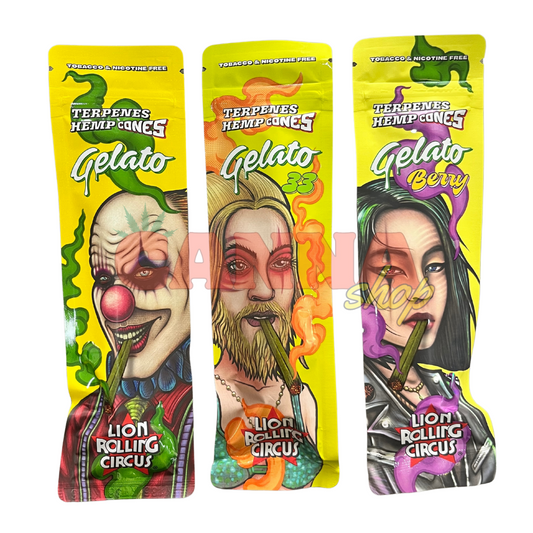 Conos terpenes lion rolling circus