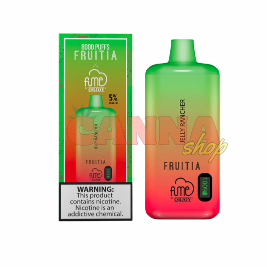 Vape fruitia 8000 puffs