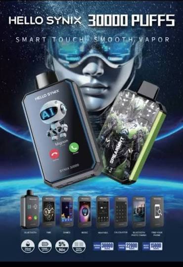 Hello synix vape 30.000puff