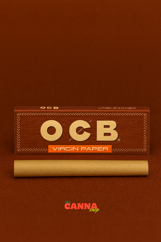 OCB Virgin 1 1/4 – Papel ultrafino sin blanquear