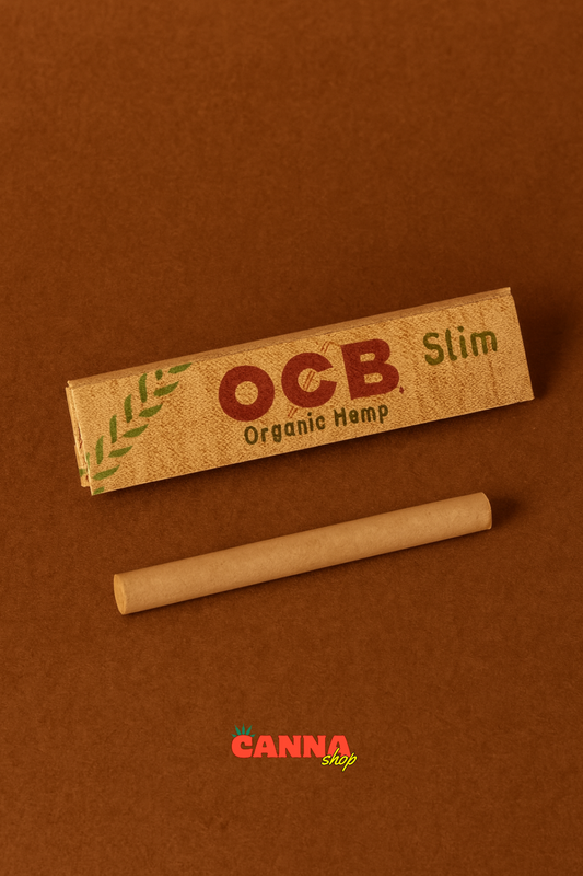 Papel OCB Organic Slim – Natural y sin blanquear