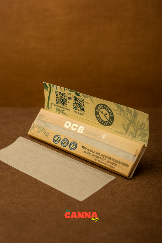 OCB Bamboo 1 1/4 – Papel de bambú natural