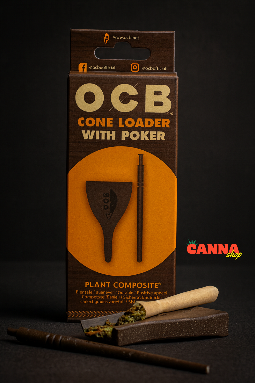 Accesorio OCB para llenar conos – Compacta y fácil