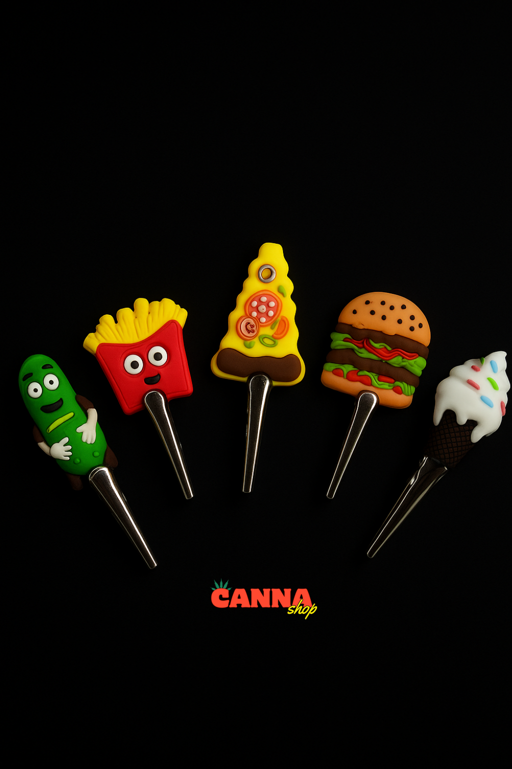 Agarra Porros de silicona – Sujetador metálico para joints