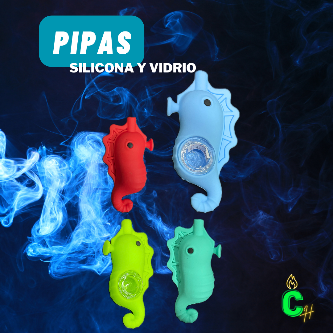 Pipa Silicona Caballito De Mar