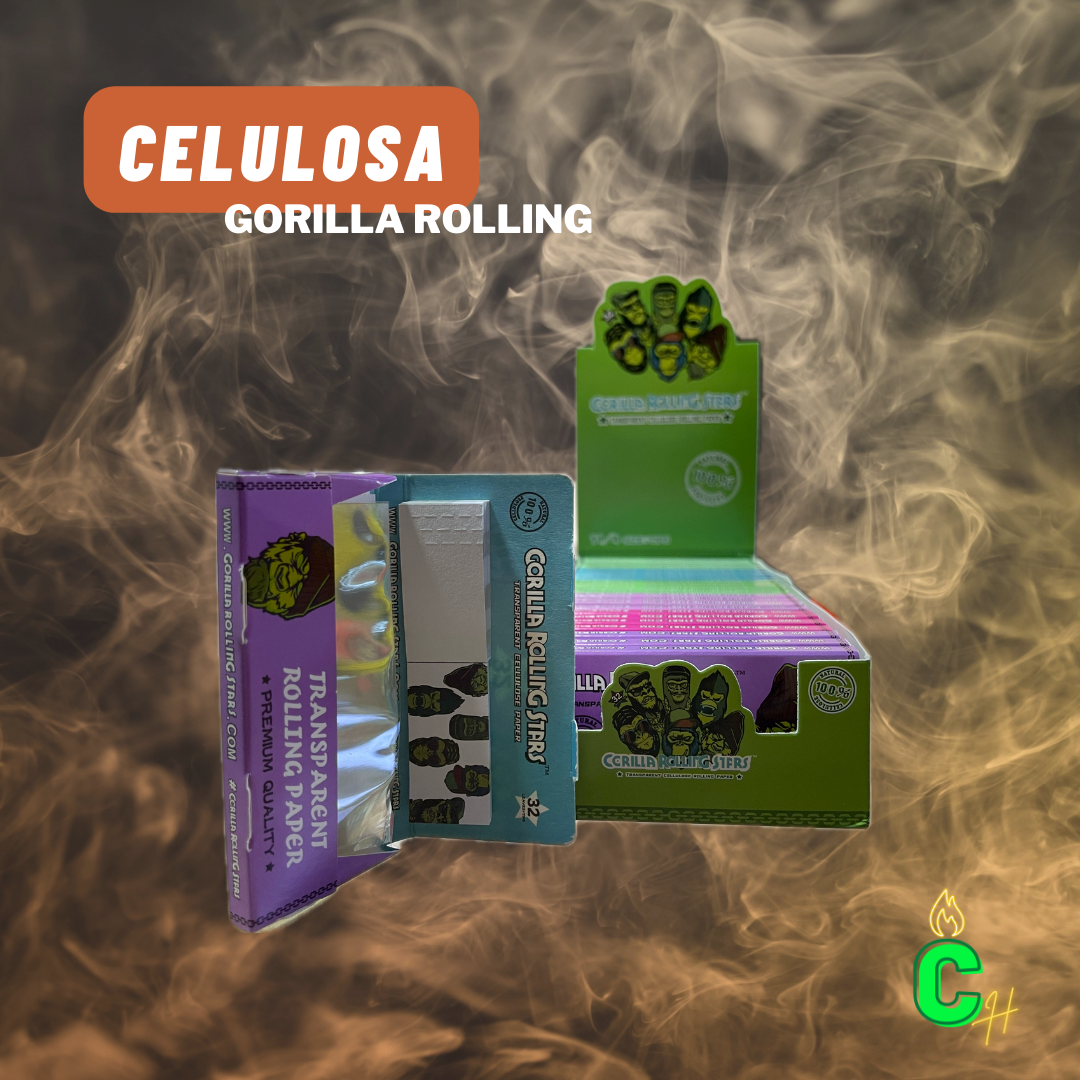 Papel de Celulosa Gorilla Rolling