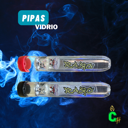 Pipa Hitter Vidrio+Tapa