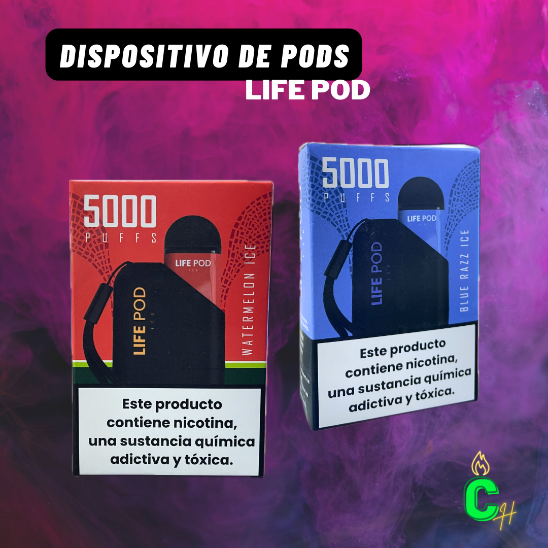 LifePod 5000 puff -Equipo completo-