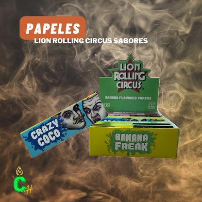 Papel Lion Rolling Circus -sabores-