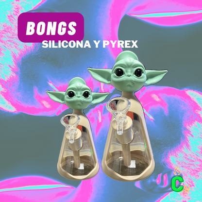 Bong de silicona - Yoda